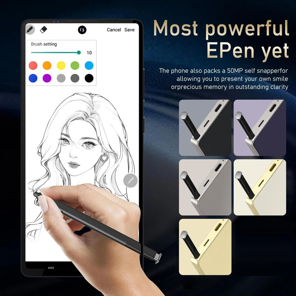 Experience the Future with the FUFFI-S26 Pro Smartphone: 6.8-Inch Display, 4GB RAM, 32GB Storage, Dual SIM, and Handwriting Pen Included!