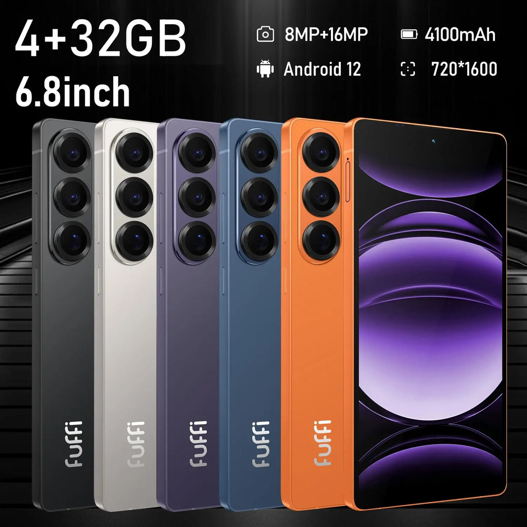 Experience the Future with the FUFFI-S26 Pro Smartphone: 6.8-Inch Display, 4GB RAM, 32GB Storage, Dual SIM, and Handwriting Pen Included!